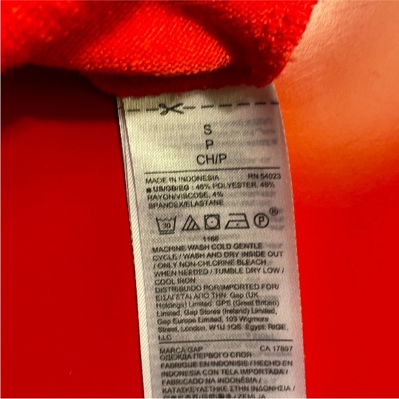 GAP Women’s Softspun Twist-Knot Tank Top in Color Rosehip Size Small - Picture 7 of 7